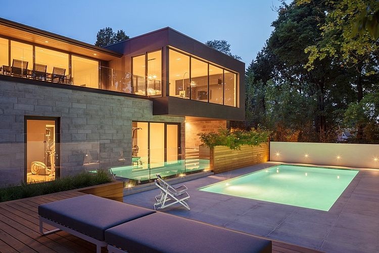 Prince Philip Residence by Thellend Fortin Architectes